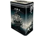 Nostalgic Art 17.5cm/1.3L Clip Top Tin Metal Storage Harley Things are Different