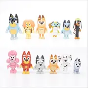 12pcs Family And Friends Action Figures Model Toy Set Kids Gift
