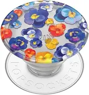 PopSockets Plant-Based Phone Grip with Expanding Kickstand, Eco-Friendly - Plantcore Pansy Raid