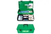 48pc Emergency Medical First Aid Kit Portable Case/Handle Work/Office/Home/Car