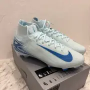 Nike Zoom Superfly 10 Elite FG 'Glacier Blue' FQ1454-400 Men's Size 11 Cleats