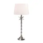 [Florabelle Living] Bahama Table Lamp Base Small Silver - Base Only