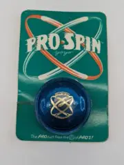 Vintage 80's Blue YOYO Pro Spin Stinger Duncan Sales & Promo NIP
