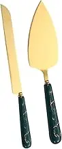OFFSCH 1Set Kitchen Essentials Cake Server and Butter Divider Handle Spatula for Baking Pizza Cakes Pies for Weddings and Parties
