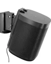 Mount-It! Adjustable Speaker Wall Mount for SONOS One, One SL and Play:1 - Black