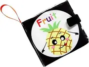 ORFOFE Interactive Cloth Book Educational Early Learning Toy Boys and Girls Book Soft and Safe Portable for Travel