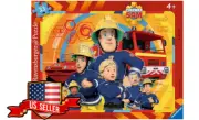 NEW SEALED Ravensburger 06114 Fireman Sam 33Pc Children Jigsaw Puzzle USA SELLER
