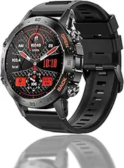 K52 Smart Watch for Men, Outdoor Bluetooth Sports Watch, 1.39in HD Fitness Sleep Monitor for Android iOS, with Pedometer Sport Mode