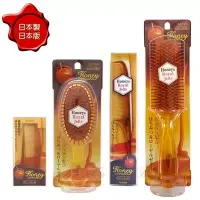在飛比找樂天市場購物網優惠-大賀屋 日本製 VeSS 蜂蜜氣墊梳子 蜂蜜洗髮梳 按摩梳 