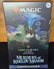 Magic The Gathering Murders at Karlov Manor - Deep Clue Sea Commander Deck - New