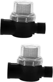 BELLIFFY Water Pump Strainer Filter Mesh Inline Water Filter Lightweight Design for Efficient Filtration Prolongs Pump Life Eliminates Impurities