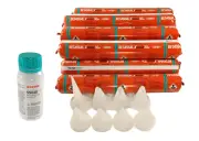 Xpress 30 BP Auto Glass Urethane, Adhesive 9 Sausages w/ 5504G Primer