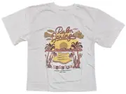 Rip Curl Women's T-Shirt Palm Springs Vibes Oversized Boyfriend Relaxed Fit Tee