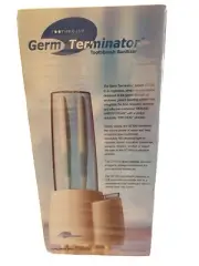 Toothbrush Sanitizer Germ Terminator GT100 Oral Brush Cleaner Factory Sealed NIB