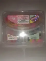 Bite Size Fun Boxed Set of 25 3-D 3D Food Erasers Ice Cream Donuts NIB