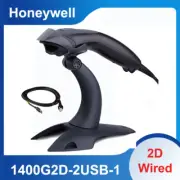 Honeywell Voyager 2D Linear 1400G2D-2USB-1 Barcode Scanner with USB Cable Stand