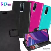 Wallet Flip Card Slot Stand Case Cover For Oppo R17 / R17 Pro