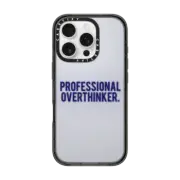 iPhone 16 Pro Impact Case Professional Overthinker