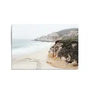 Bluff Beach Coastal Photograph Coast Wall Art