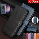 For Samsung S24 FE S23 S22 S21 S20 Leather Wallet Magnet Case Flip Stand Cover