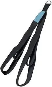 Tricep Rope Cable Attachme Two Lengths Built in One Pull Down Rope Extension Straps for Home Gym Workout Black