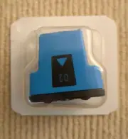 New genuine sealed HP 02 ink cartridge - Cyan for HP Photo Packs