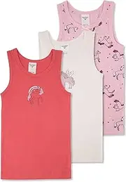 [SALT AND PEPPER] Girls' Vest, Multi-Coloured