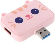 COMNESTBI Docking Station Laptop Multiple Adapter Laptop Multiple Hub USB Desk Hub USB Extender Computer Accessories Usbc Dock Desk Grommet Abs