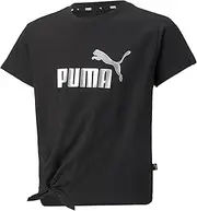 [PUMA] Girl's Essential + Logo Knotted Tee