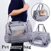 Foldable Soft Dog Crate Pet Carrier Outdoor Car Portable Kennel Travel Cage Bag