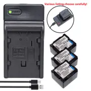 Battery or USB Charger for HITACHI DZ-BP14S DZ-BP7S DZ-BP21SJ CGA-DU14 DZ-BX35