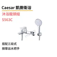 在飛比找蝦皮購物優惠-🔸HG水電🔸 Caesar 蓮蓬頭組 S563C