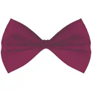 Bowtie Costume Accessory - Burgundy