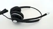 Snom SNO-A100D A100D Wired Binural 2 Earts Headset Quick Release QD Wideband