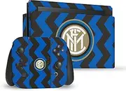 Official Inter Milan Home 2020/21 Crest Kit Vinyl Sticker Gaming Skin Decal Cover Compatible with Nintendo Switch Console & Dock & Joy-Con Controller Bundle