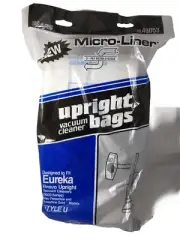 SEARS Vacuum Bags 8 Count Style U Eureka Bravo Upright & Powerline Micro Liner