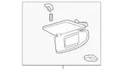 Genuine Ford Sun-Visor 7H6Z-5404105-AF