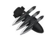 Perfect Point Thunder Bolt Throwing Knives 3pcs - ClamShell
