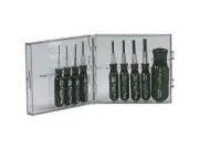 Xcelite PS90MMN - Allen Hex Socket Blade Set, Metric, 9-Piece, Clear Case