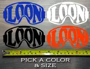 Loon Sticker Decal Ski Mountain New Hampshire Killington Smugglers Notch