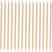 Generic 200pcs Stick Under Nail Cleaner Tool Nail Tool Cuticle Pusher Tool Nail Kit Bag Cuticle Remover Tool Liquid Sandpaper Mini Tools Sanding Cuticle Tools Khaki Wooden