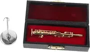 RORPOIR Realistic Mini Saxophone Model Mini Musical Instrument for Decor for Music Lover