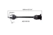 CV Axle Shaft PROTECH AD10516 fits 02-08 Audi A4 Quattro (for: Audi)