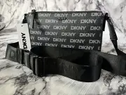 Purse DKNY Crossbody HandBag Logo Bryant Park MD Demi MSRP $148 New Black