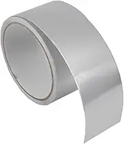 HEATSHAKING Fireproof Aluminum Foil Caulk Adhesive Tape for Sealing Kitchen Gaps Oil Resistant High Temperature Tolerance Self Adhesive Caulk Strip for Bathroom and Bathtub Gaps
