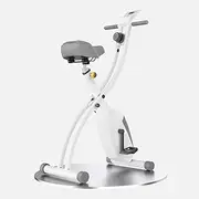TT-YED Foldable Multi-Function Pedal Trainer, Home Leg Training Bike with LCD Display, Adjustable Resistance, Portable Indoor Fitness Bike Stepper,Gray