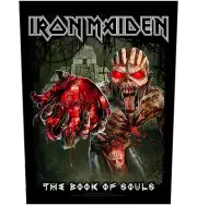 IRON MAIDEN - 'Eddie's Heart' Back Patch
