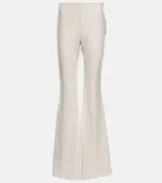 [Taller Marmo] Taller Marmo Sequined flared pants AU 8 white