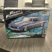 REVELL 69 Chevy Camaro Yenko 1:25 Scale From Fast & Furious Kit #85-4314 Sealed