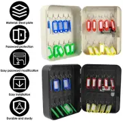 Password Key Lock Box Wall Mounted 3-Digit Combination Key Safe Cabinet -
